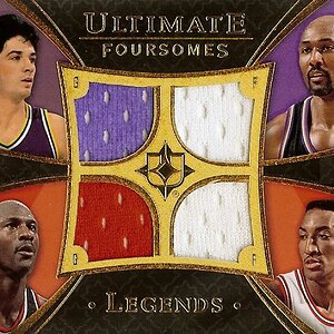 2008-09 Ultimate Collection Jerseys Foursome Legends-BullsJazz 24of25.jpg