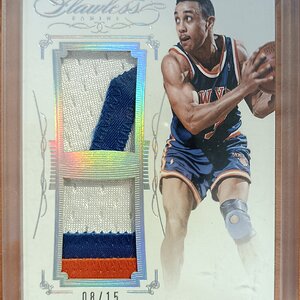 2014-15 Panini Flawless Basketball John Starks Patch 8-15 0Front.jpg