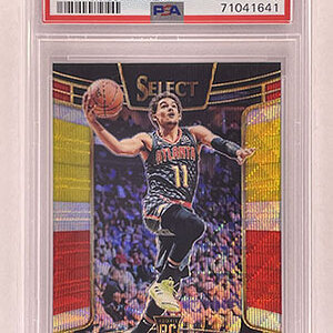 Rookie - Select - Concourse - 2018-19 - Tri-Color Prizm - Trae Young - Colour Match.jpg