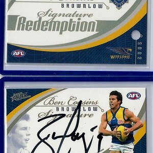 S5 2005 Brownlow Signature Ben Cousins #036 2006 + Redemption.jpg