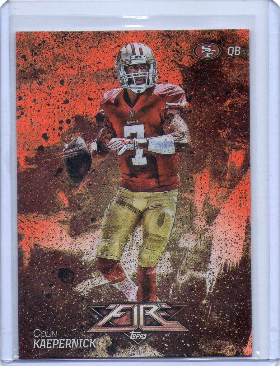 17. Colin Kaepernick, 2014 Topps Fire, Insert, Unnumbered.jpg