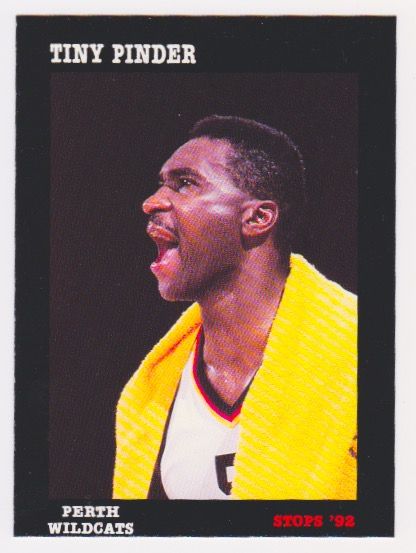 1992 NBL Stops #55 Tiny Pinder SUPER RARE.jpeg