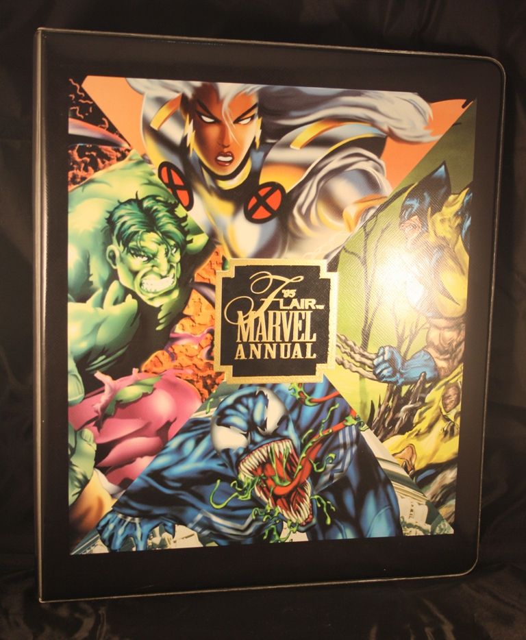 1995 Marvel Flair Annual Binder.JPG