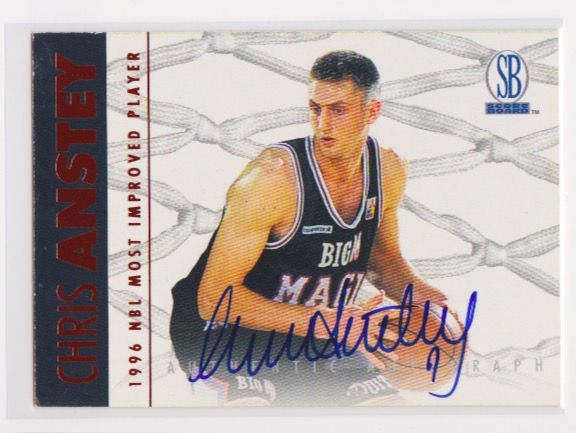 1997 Score Board Autographed BK Platinum Autographs #3 Chris Anstey.jpeg