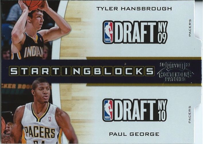 2010-11 Panini Contenders Starting Blocks Die-Cuts Silver (Tyler Hansbrough) #19.jpg