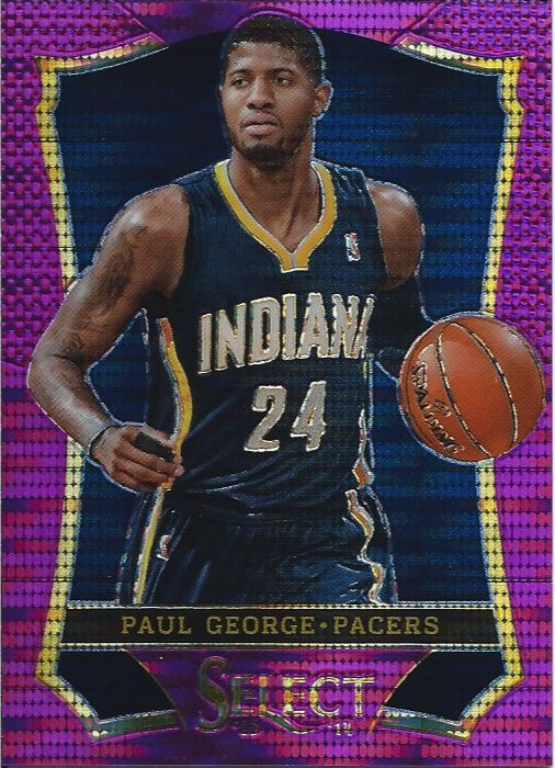 2013-14 Panini Select Purple Prizms #34 Paul George #:99.jpg