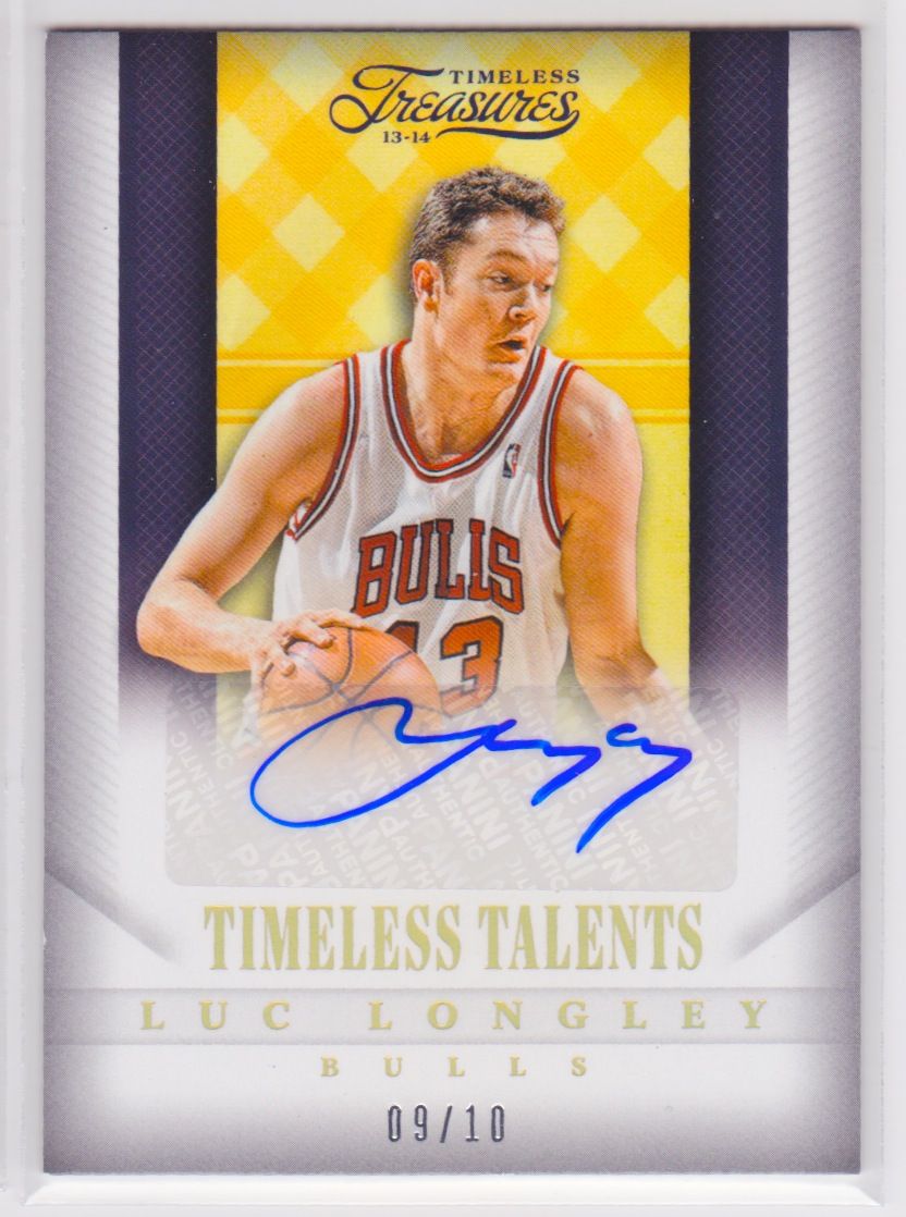 2013-14 TIMELESS TREASURES LUC LONGLEY AU GOLD 5 of 10.jpeg