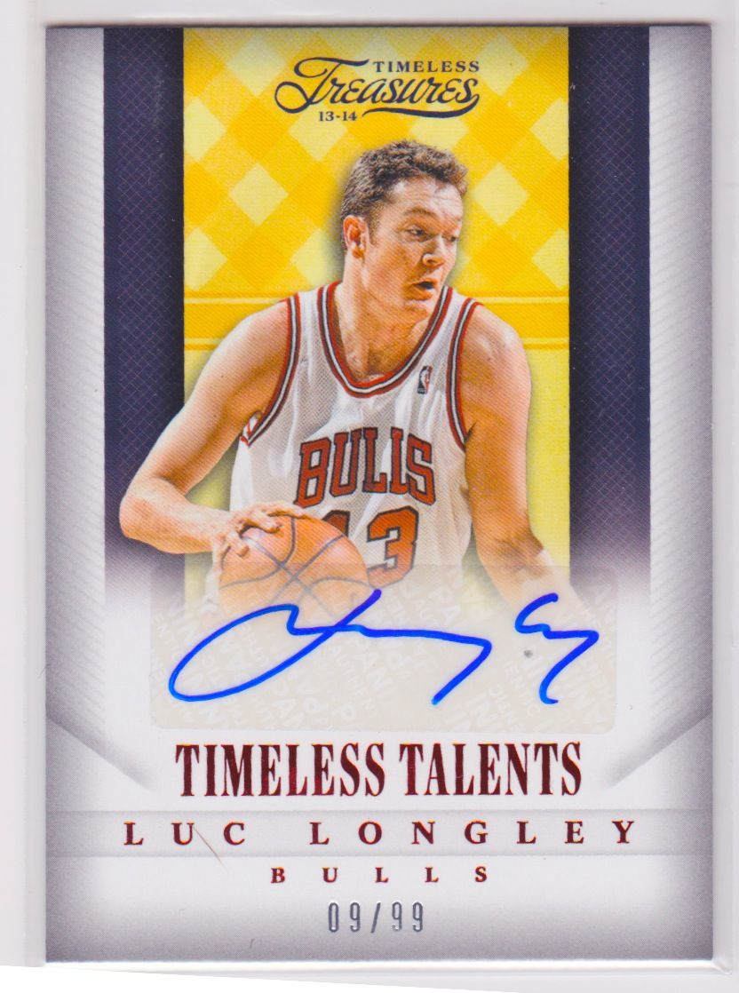 2013-14 TIMELESS TREASURES LUC LONGLEY AU RED 9 of 99.jpeg