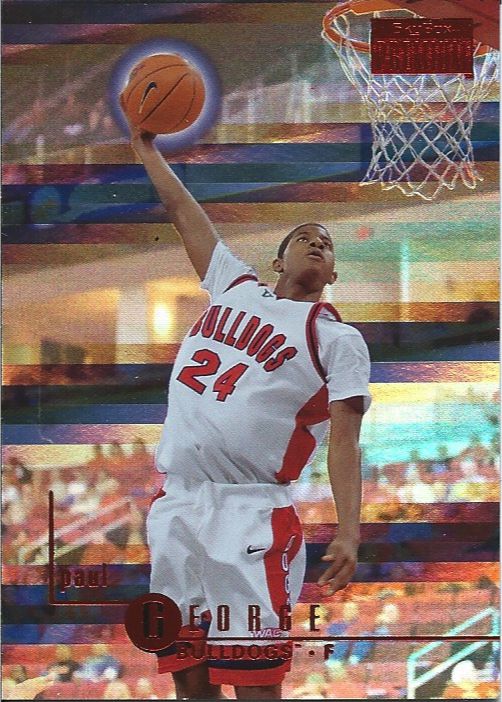 2013-14 Upper Deck Fleer Retro '96-97 Skybox Premium Star Rubies #99 Paul George #146:150.jpg