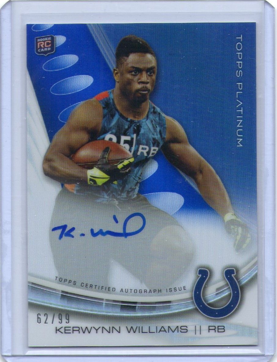 2013 Topps Platinum, Kerwynn Williams, 62 of 99.jpg