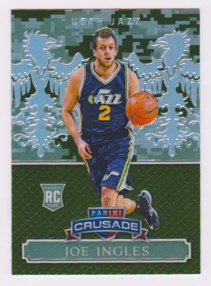 2014-15 Panini Excalibur Crusade Camouflage #195 Joe Ingles.jpeg