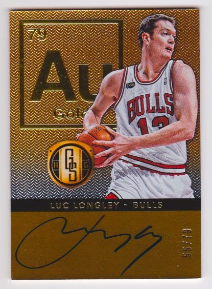 2014-15 Panini Gold Standard Luc Longley AU gold 55:79 NIB.jpeg