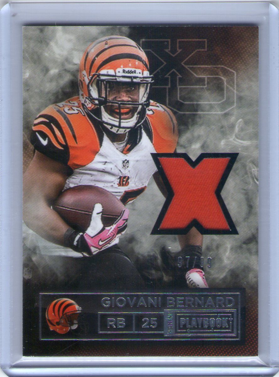 2014 Panini Playbook, Giovani Bernard, 97 of 99.jpg