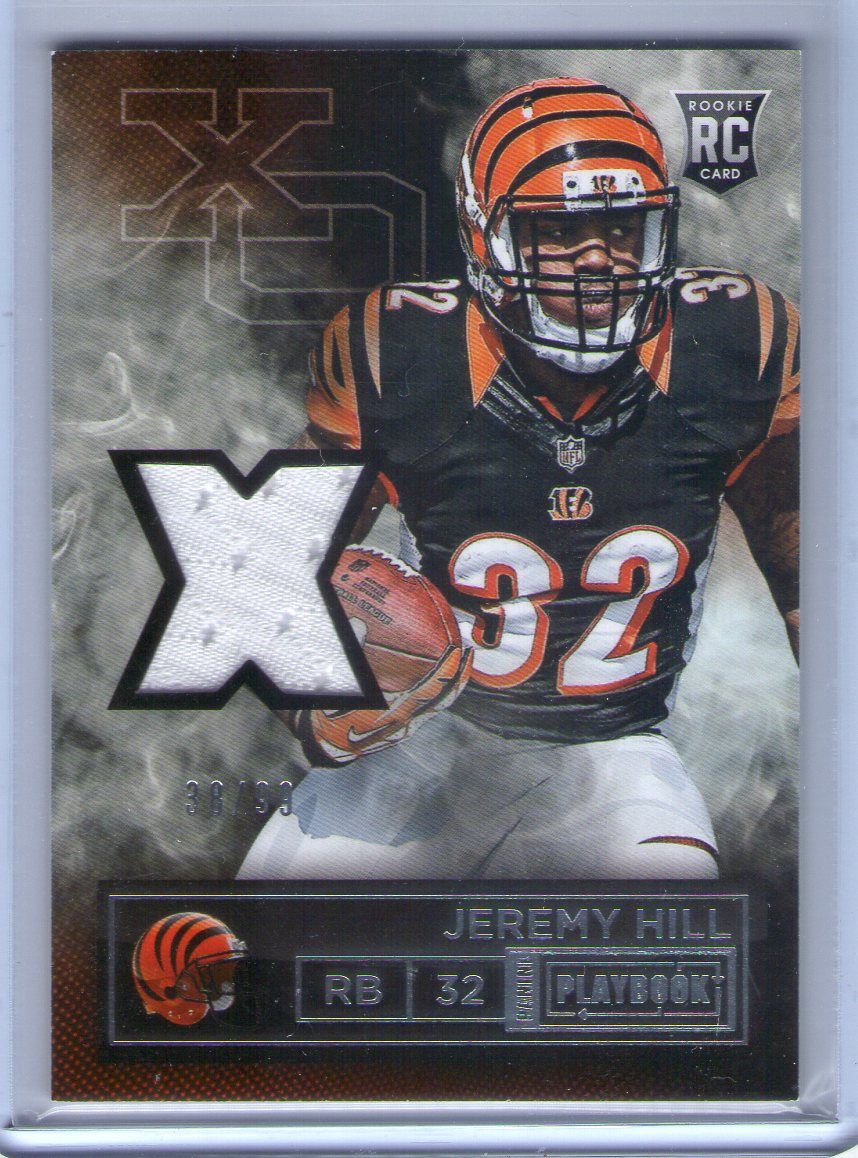 2014 Panini Playbook, Jeremy Hill, 38 of 99.jpg