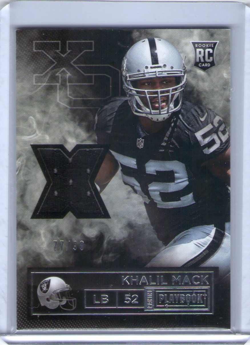 2014 Panini Playbook, Khalil Mack, 77 of 99.jpg