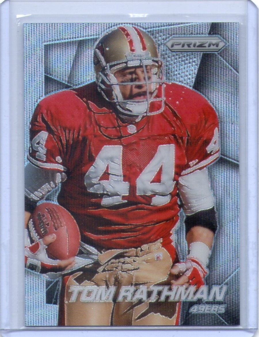 2014 Panini Prizm, Tom Rathman, 50 of 99.jpg