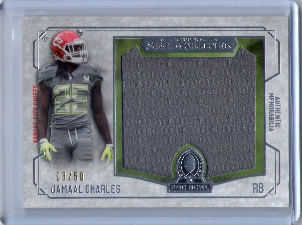 2014 Topps Museum, Jamaal Charles, 03 of 50.jpg