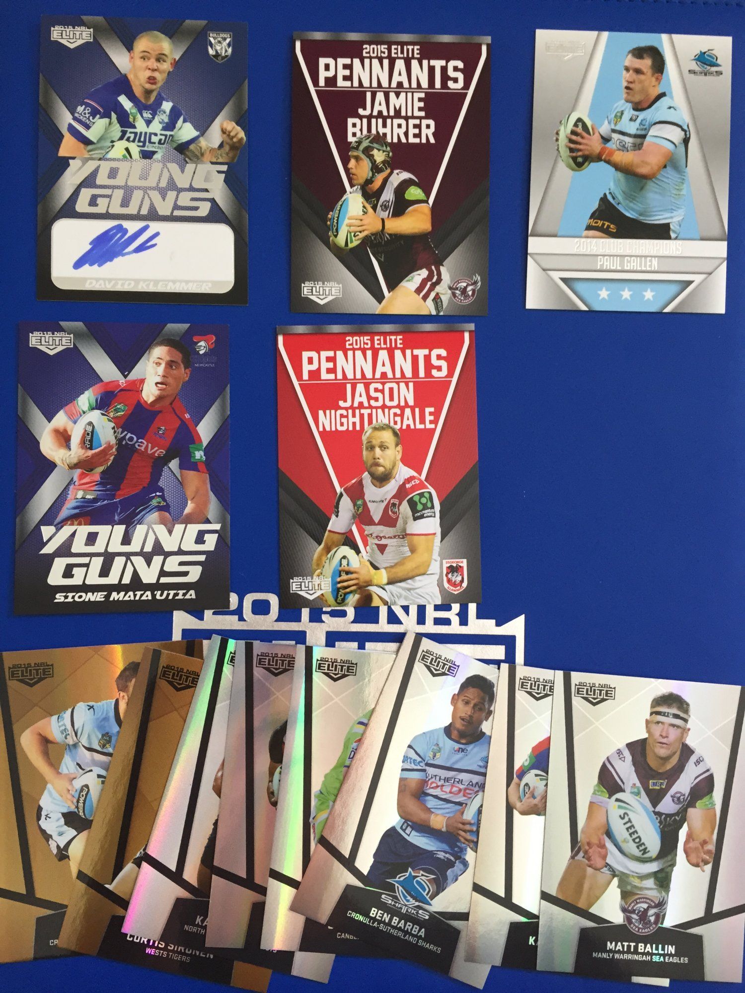 2015 NRL Elite Inserts.JPG