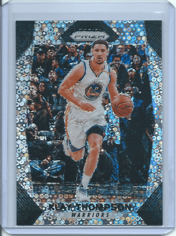 2017-18 Panini Prizm Prizms Fast Break #42 Klay Thompson 1.png