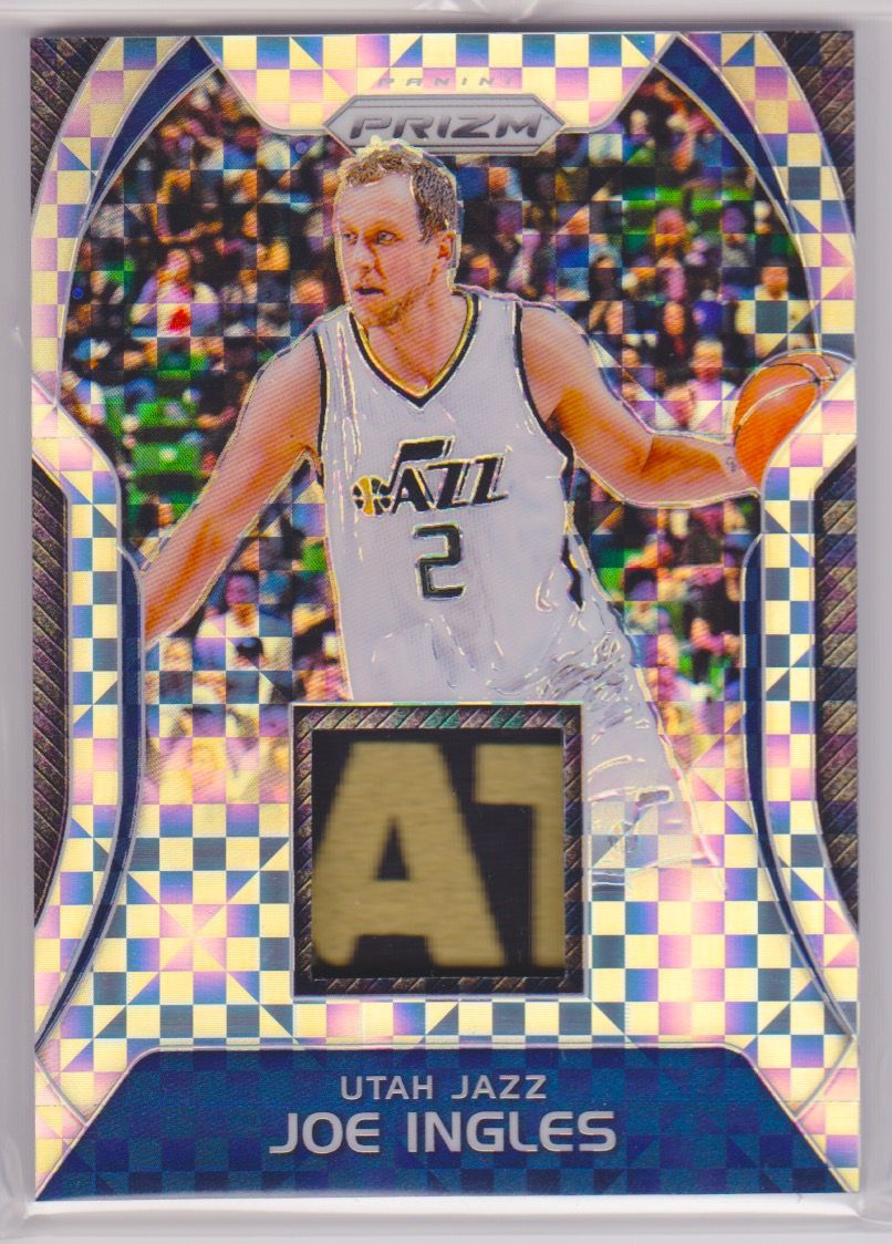 2017-18 Panini Prizm Sensational Swatches Prizms Starburst #63 Joe Ingles 1:10.jpeg