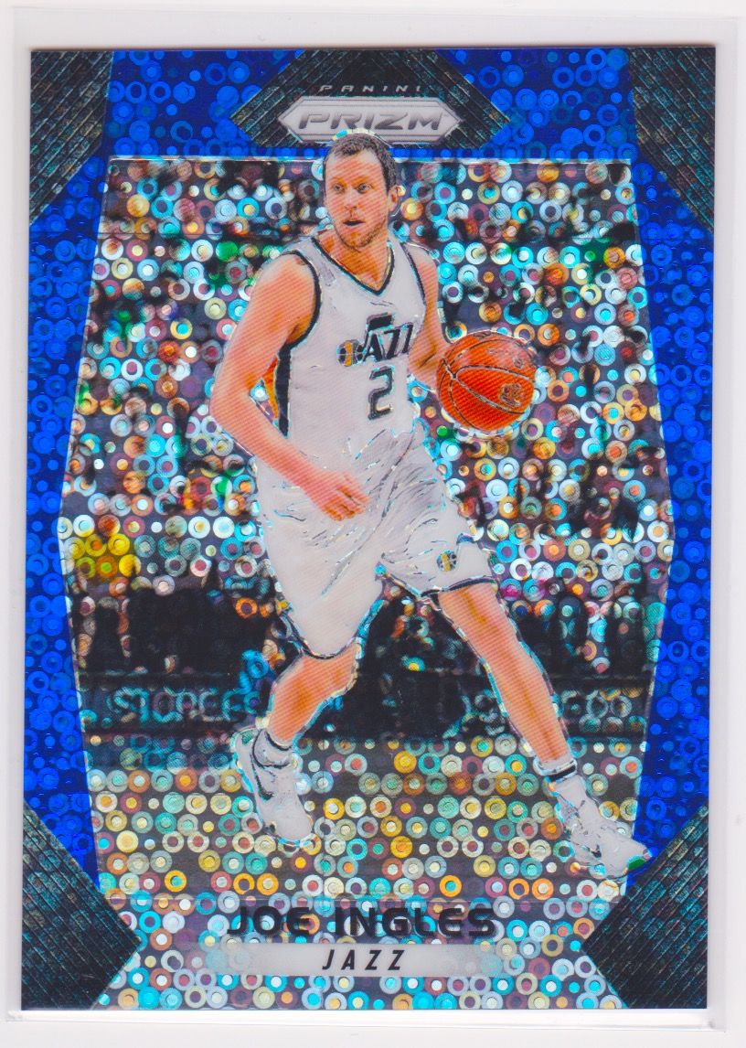 2017-18 Panini  Prizms Fast Break Blue #113 Joe Ingles :175.jpeg