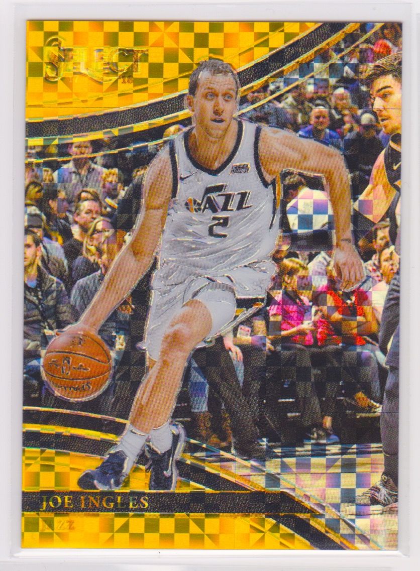 2017-18 Select Prizms Gold #253 Joe Ingles 9:10.jpeg