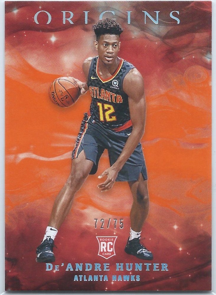 2019-20 Panini Origins Orange #47 De'Andre Hunter.jpg