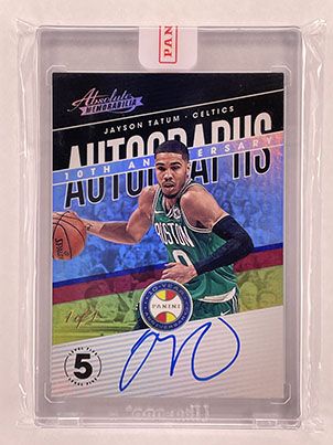 Auto - 10th Anniversary Autographs - Absolute - 2018-19 - Level 5 - Jayson Tatum - 1of1.jpg