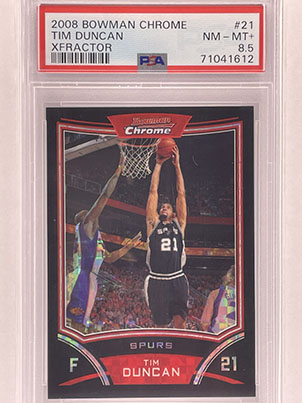 Base - Bowman - 2008-09 - Chrome X-Fractor - Tim Duncan.jpg