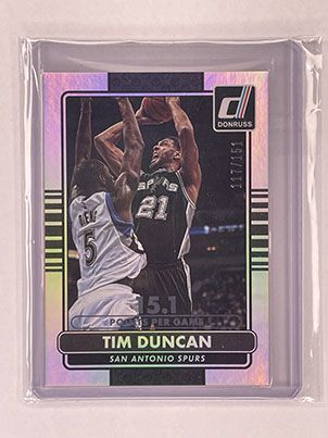 Base - Donruss - 2014-15 - Stat Line Season Silver - Tim Duncan.jpg