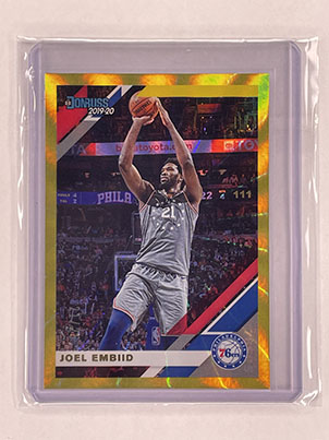 Base - Donruss - 2019-20 - Holo Yellow Laser - Joel Embiid - Jersey Numbered.jpg