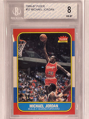 Base - Fleer - 1986-87 - Michael Jordan.jpg | OzCardTrader