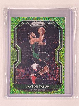 Base - Prizm - 2020-21 - Neon Green Fast Break Prizm - Jayson Tatum - Colour Match.jpg