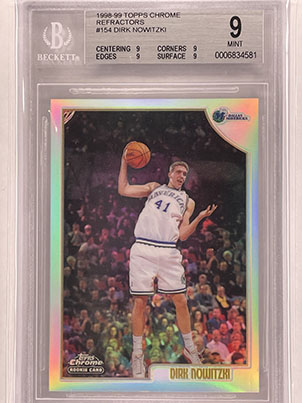 Base - Topps - 1998-99 - Chrome Refractor - Dirk Nowitzki.jpg