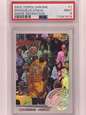 Base - Topps - 2002-03 - Chrome White Border Refractor - Shaquille O'Neal.jpg