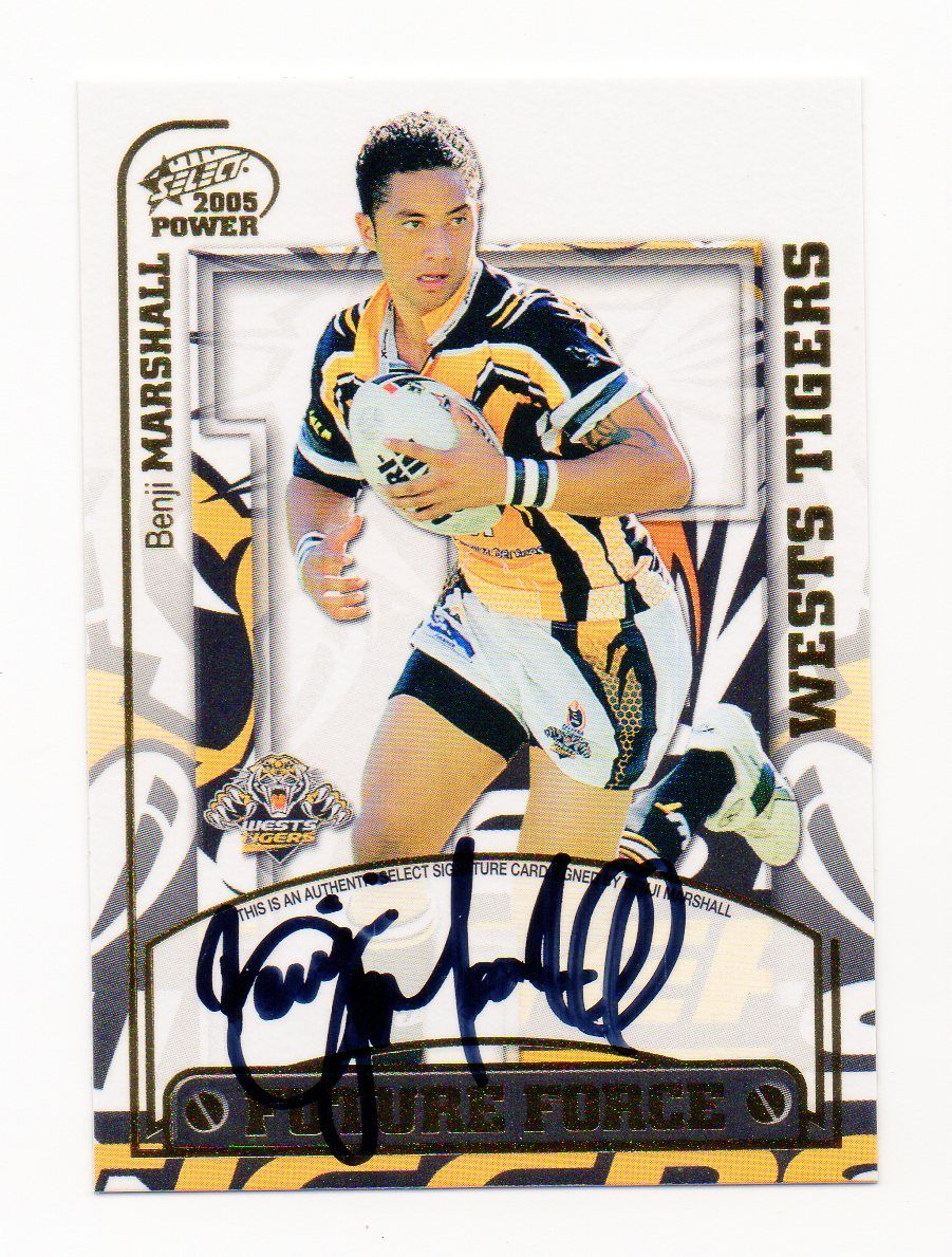 Benji Marshall 2005 Power Future Force Rookie #112 Front.jpg