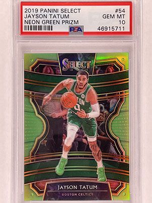 Colour Match - Select - 2019-20 - Concourse Neon Green Prizm - Jayson Tatum.jpg