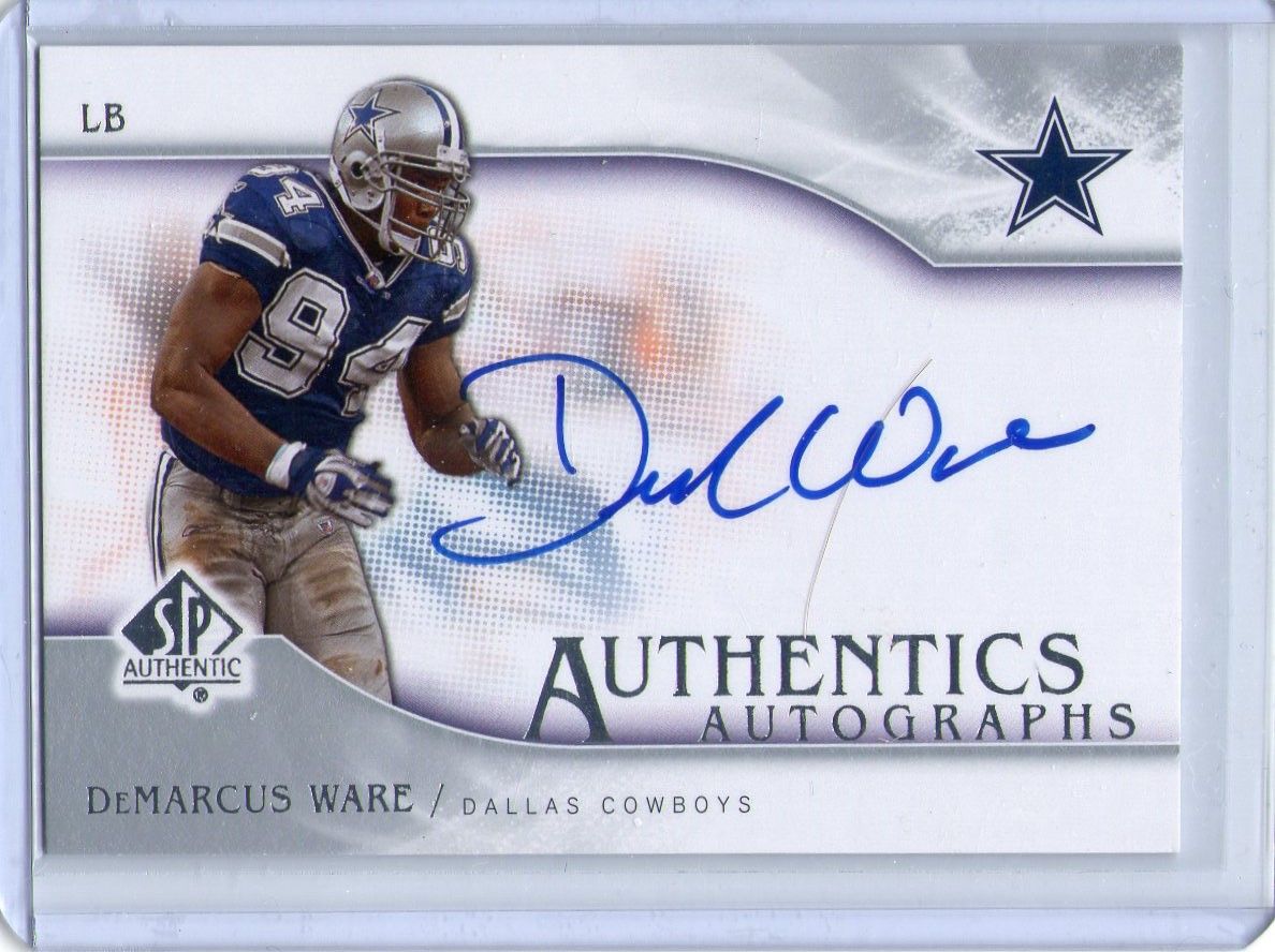 DeMarcus Ware, 2009 Upper Deck SP Authentic, Auto, Unnumbered.jpg