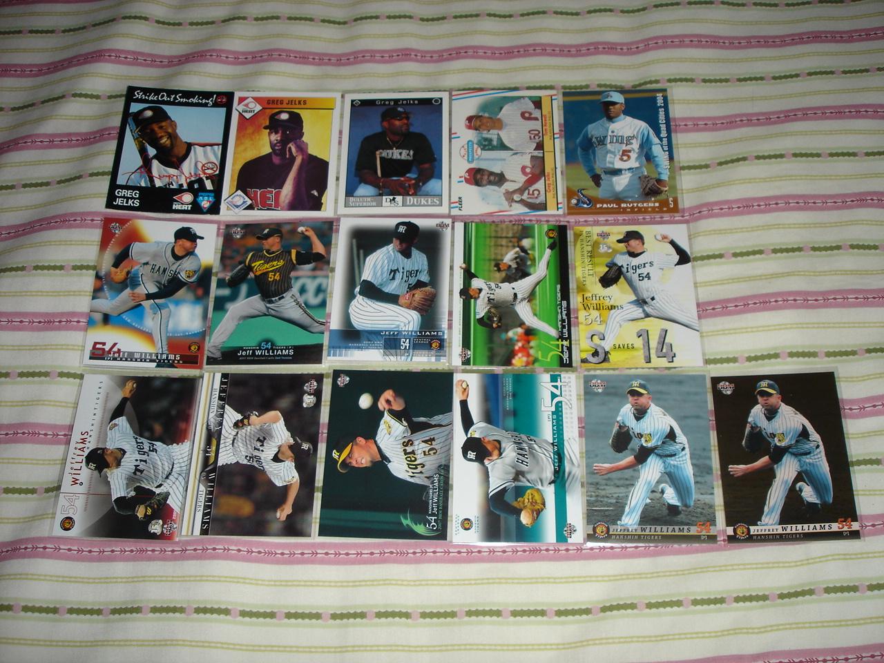 Greg Jelks Paul Rutgers and Jeff Williams Cards.JPG