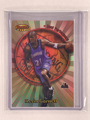 Insert - Best Performers - Bowman's Best - 1998-99 - Refractor - Kevin Garnett.jpg