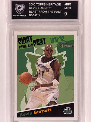 Insert - Blast from the Past - Topps Heritage - 2000-01 - Kevin Garnett.jpg