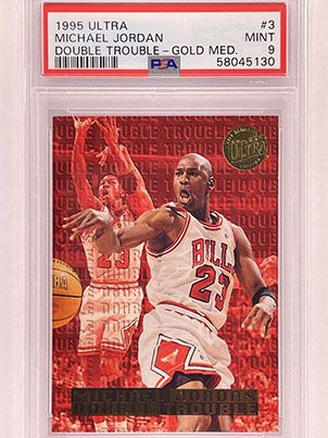 Insert - Double Trouble - Ultra - 1995-96 - Gold Medallion - Michael Jordan.jpg