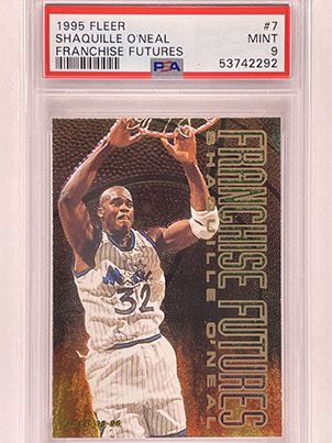 Insert - Franchise Futures - Fleer - 1995-96 - Shaquille O'Neal.jpg