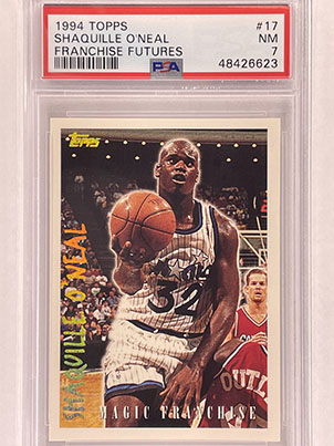 Insert - Franchise - Topps - 1994-95 - Shaquille O'Neal.jpg