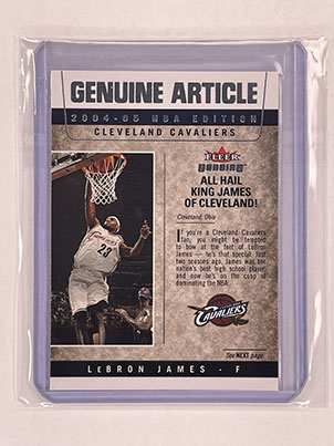 Insert - Genuine Article - Fleer Genuine - 2004-05 - LeBron James.jpg