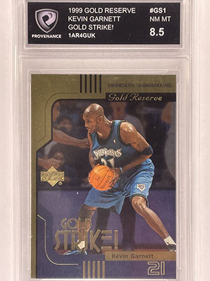 Insert - Gold Strike! - Upper Deck Gold Reserve - 1999-00 - Kevin Garnett.jpg