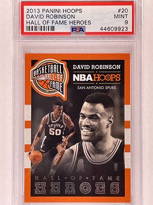 Insert - Hall of Fame Heroes - Hoops - 2013-14 -David Robinson.jpg