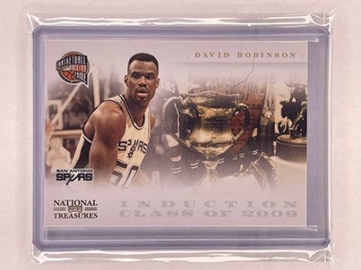 Insert - Hall of Fame - National Treasures - 2010-11 - David Robinson.jpg