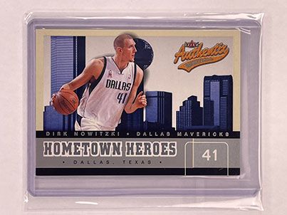 Insert - Hometown Heroes - Fleer Authentix- 2002-03 - Silver - Dirk Nowitzki.jpg