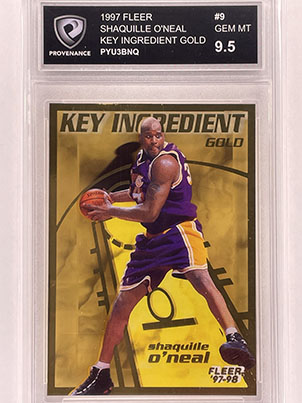 Insert - Key Ingredient - Fleer - 1997-98 - Gold - Shaquille O'Neal.jpg